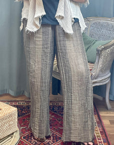 La Bottega Di Brunella - Pantalone Rock - Fossil.   On Sale