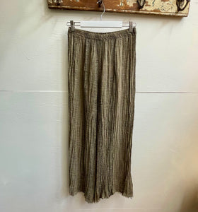 La Bottega Di Brunella - Pantalone Rock - Fossil.   On Sale