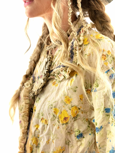Magnolia Pearl .... Floral Sipsey Smock Dress
