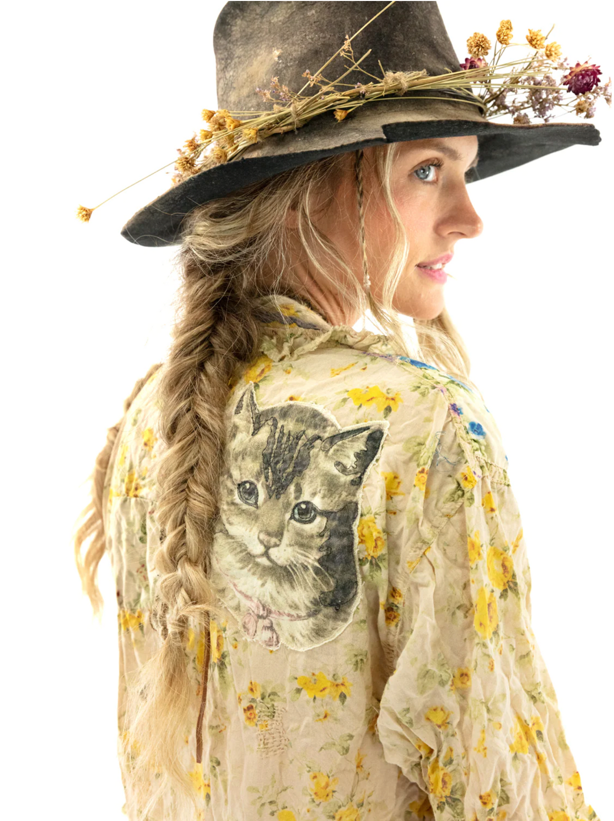 Magnolia Pearl .... Floral Sipsey Smock Dress