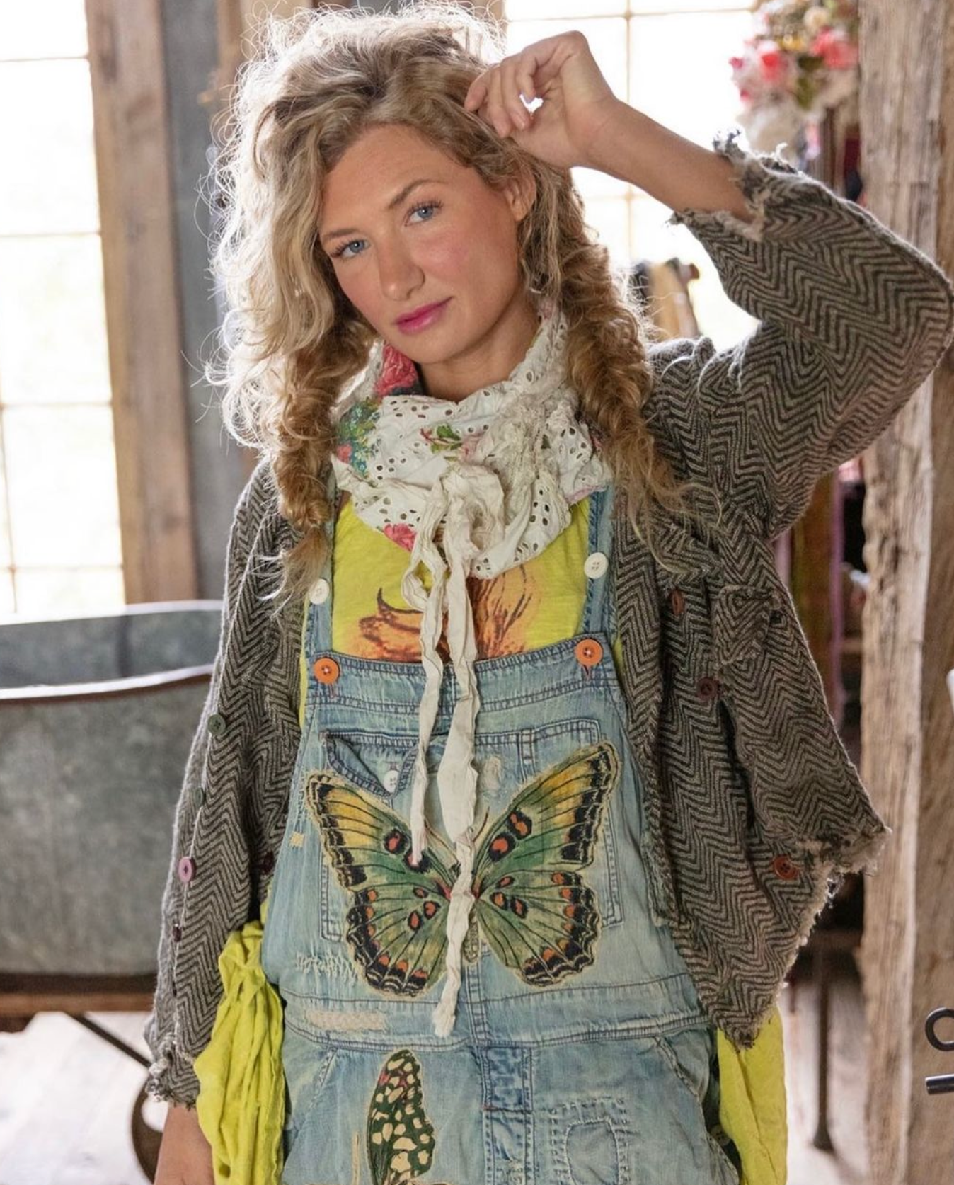 Magnolia Pearl .... Butterfly Overalls