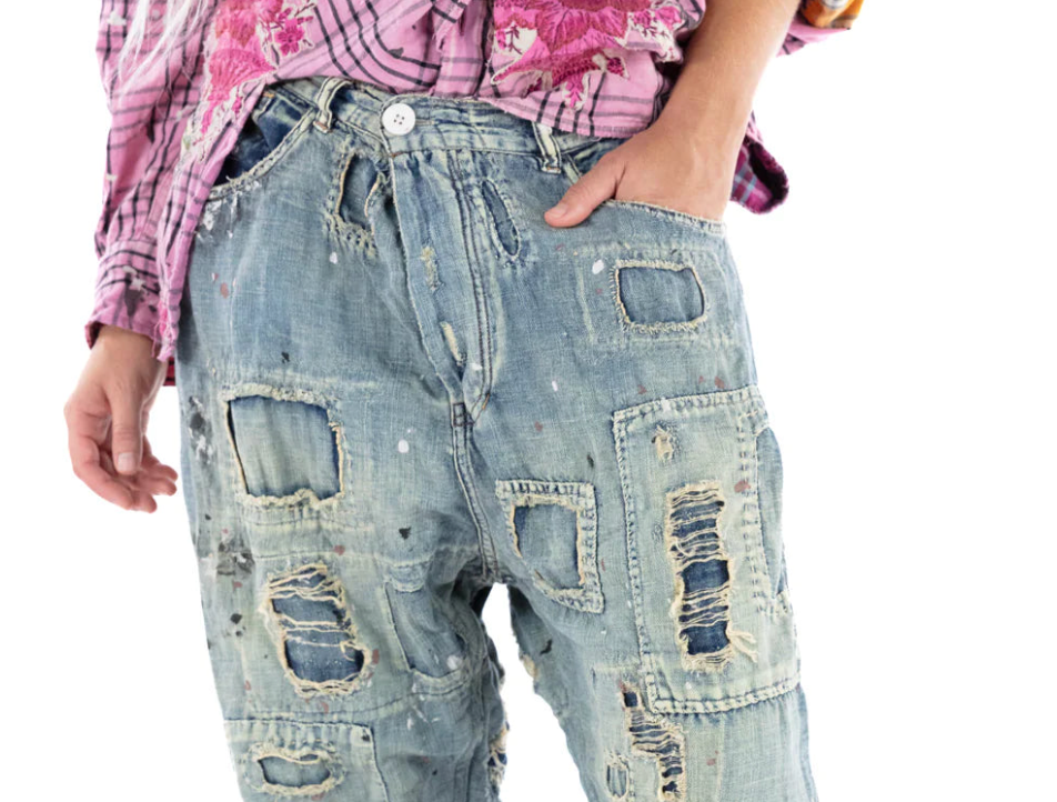 Magnolia Pearl Cotton Linen Miners Denims