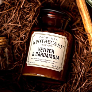 Apothecary Vetiver & Cardamon Candle