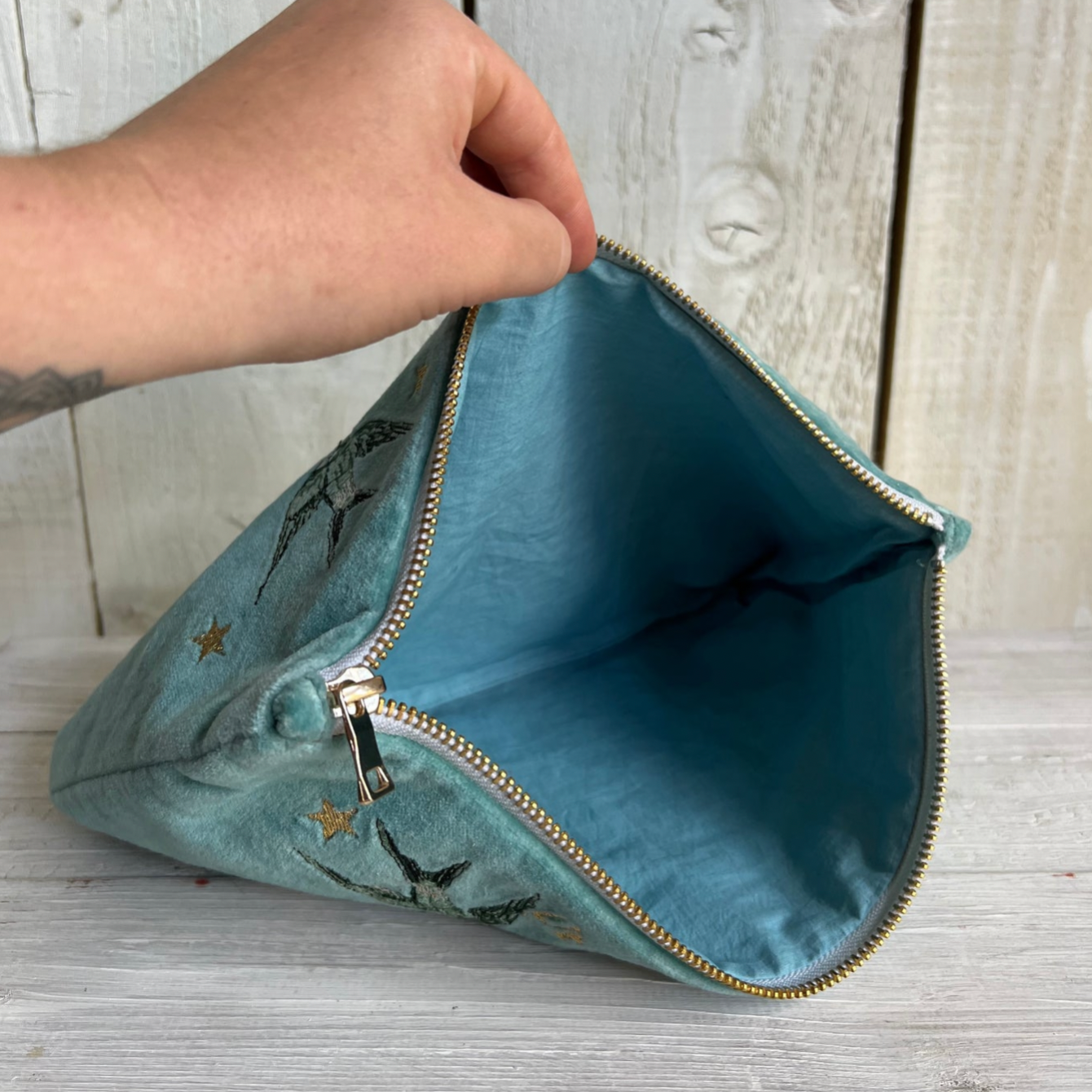 Loved Velvet Pouch