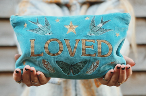 Loved Velvet Pouch