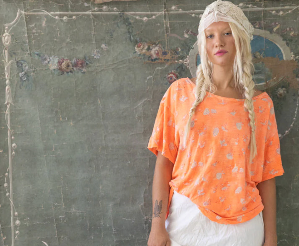 Magnolia Pearl Nectar Floral Tee