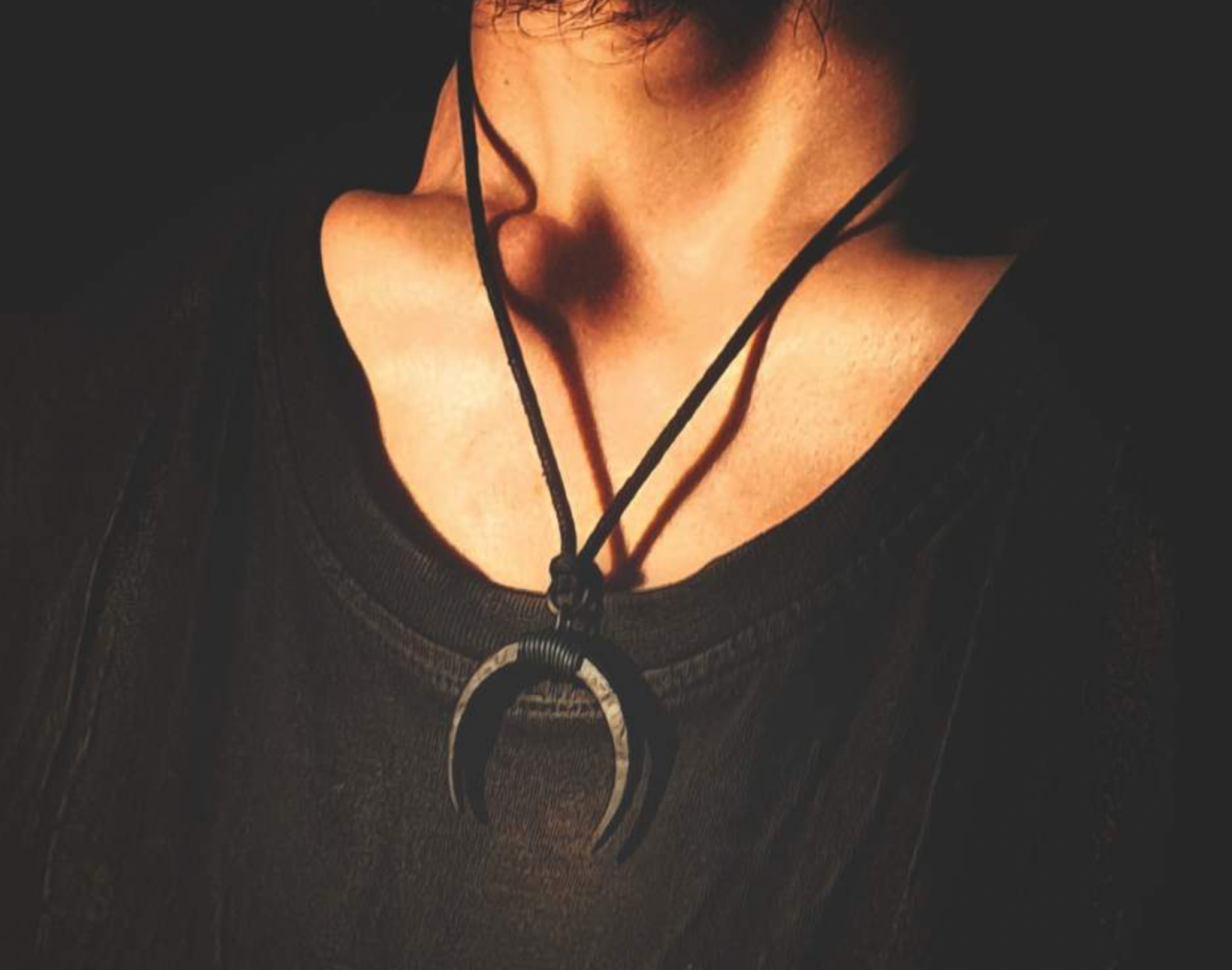 Crescent Moon Pendant