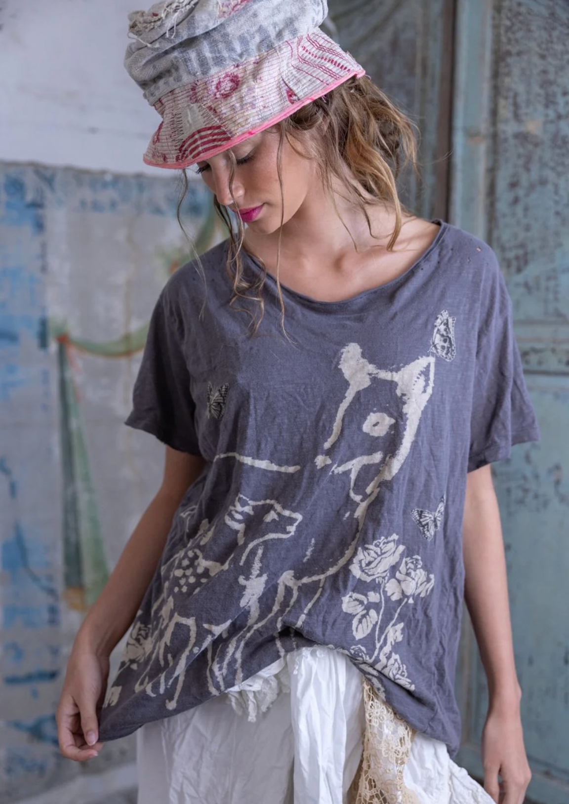 Magnolia Pearl Little Deer Tee