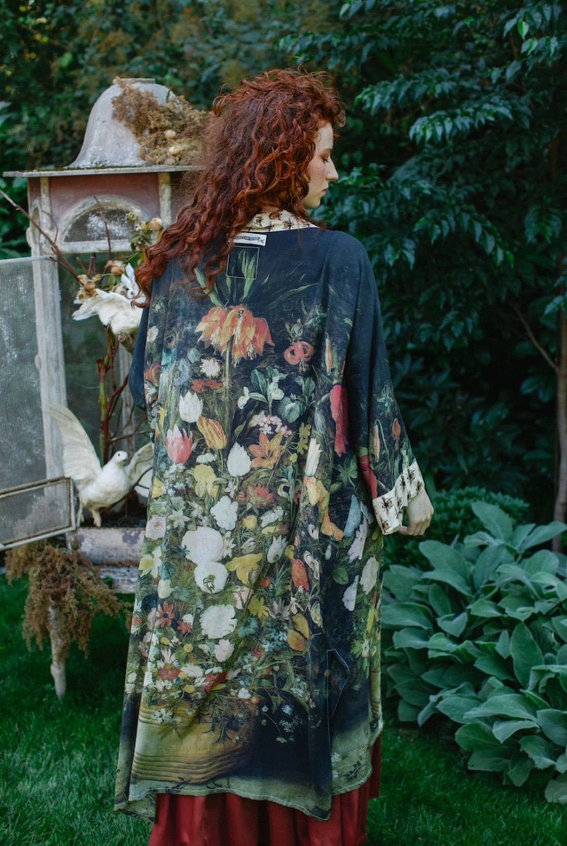 Market of Stars ..... I Dream in Flowers Duster Kimono