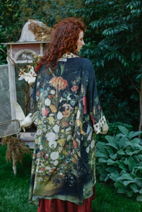 Market of Stars ..... I Dream in Flowers Duster Kimono