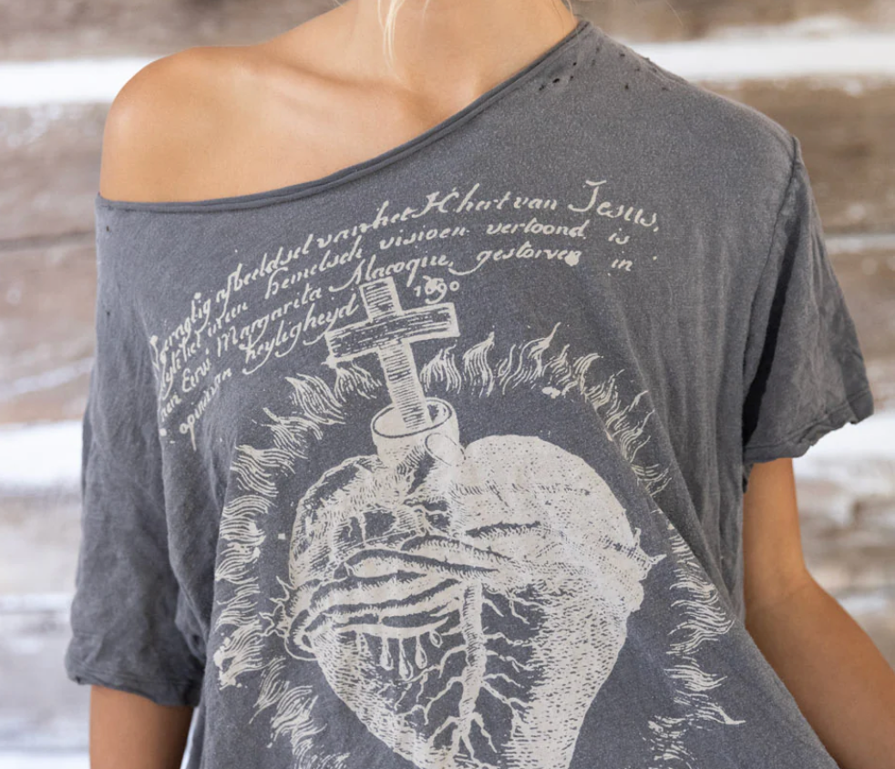 Magnolia Pearl Faithful Heart Tee