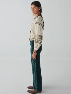 Maison Hotel  Audrey Blouse Celo Finito - On Sale