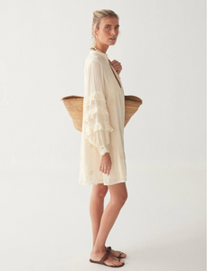 Maison Hotel  Lutetia Dress - Menorca Ecru.  On Sale