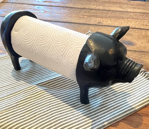 paper towel pig