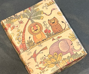 jungle wrapping paper