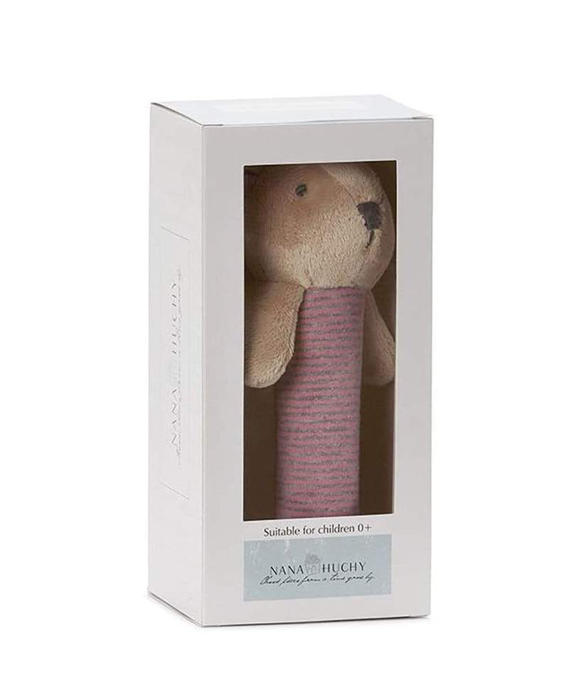 Rattle ~ pink bunny