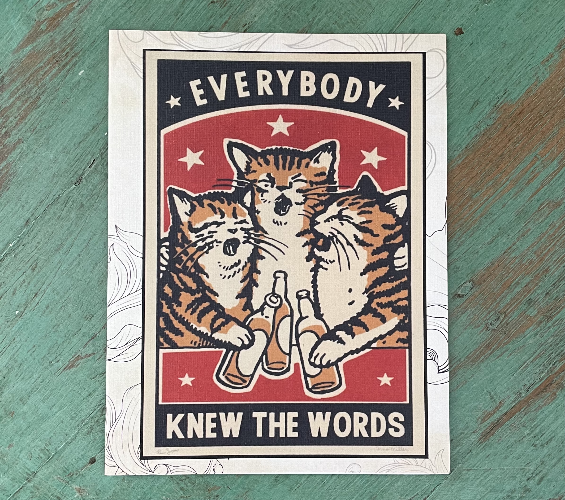 Everybody knew the words....