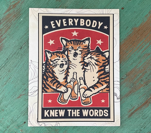 Everybody knew the words....