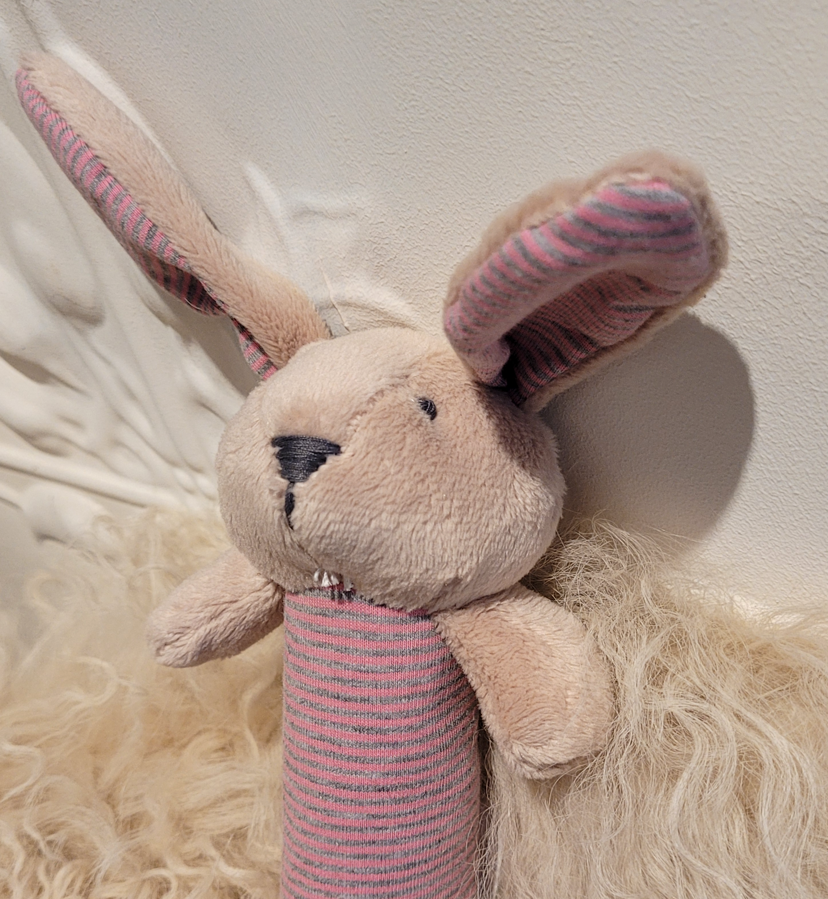 Rattle ~ pink bunny
