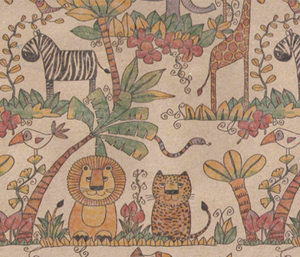 jungle wrapping paper